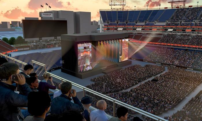 Nissan Stadium - Section Loge 332 Seat View