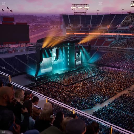 Nissan Stadium - Section Loge 332 Seat View