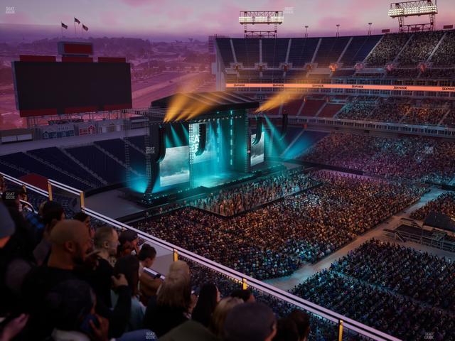 Nissan Stadium - Section Loge 332 Seat View