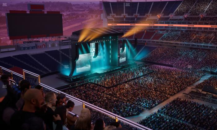 Nissan Stadium - Section Loge 332 Seat View