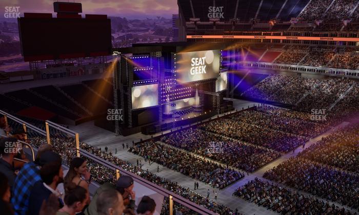 Nissan Stadium - Section Loge 332 Seat View