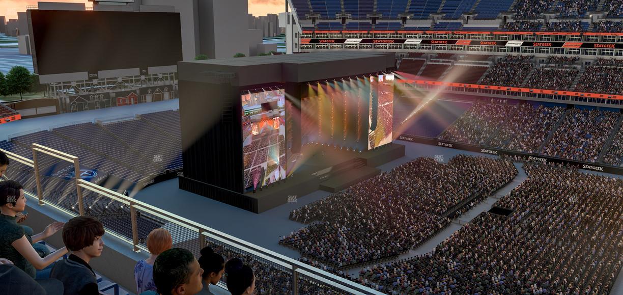 Nissan Stadium - Section Loge 333 Seat View