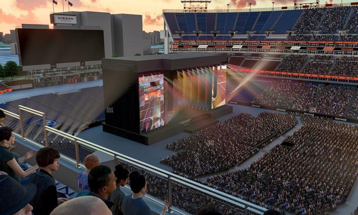 Nissan Stadium - Section Loge 333 Seat View