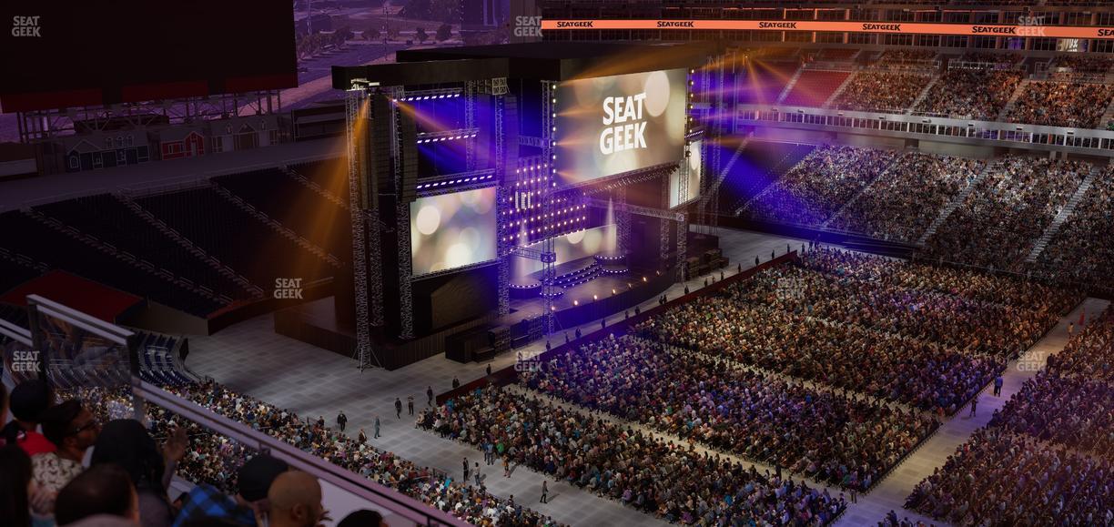 Nissan Stadium - Section Loge 333 Seat View