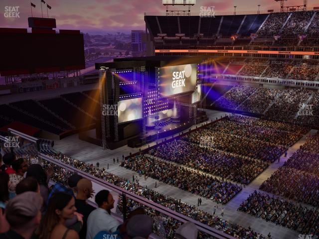 Nissan Stadium - Section Loge 333 Seat View