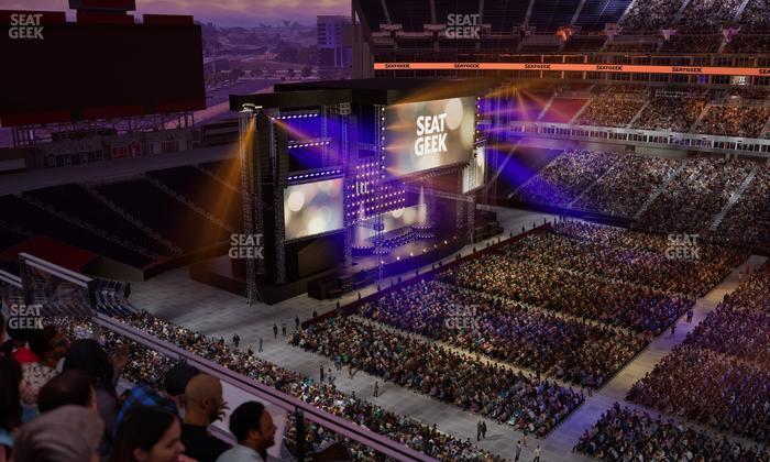 Nissan Stadium - Section Loge 333 Seat View