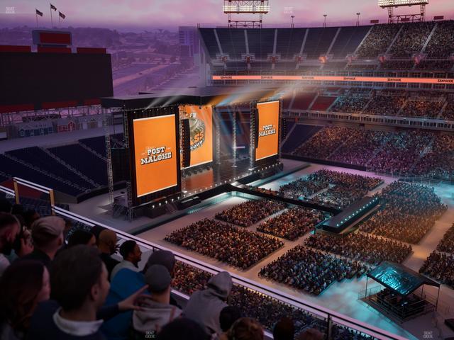Nissan Stadium - Section Loge 333 Seat View