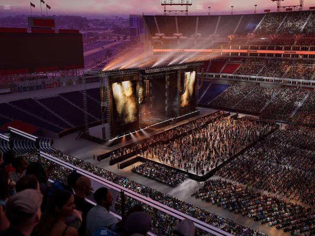 Nissan Stadium - Section Loge 333 Seat View