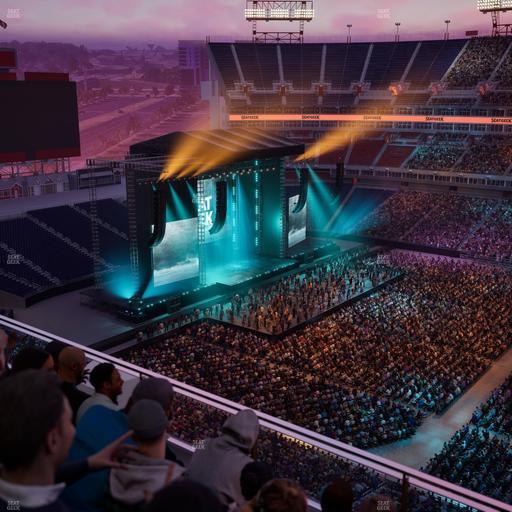 Nissan Stadium - Section Loge 333 Seat View