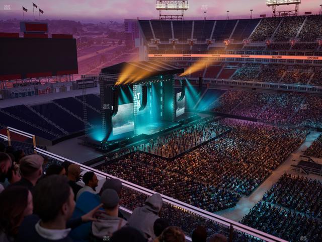 Nissan Stadium - Section Loge 333 Seat View