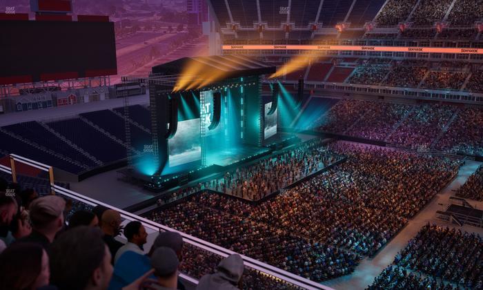 Nissan Stadium - Section Loge 333 Seat View
