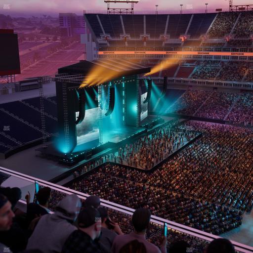 Nissan Stadium - Section Loge 334 Seat View