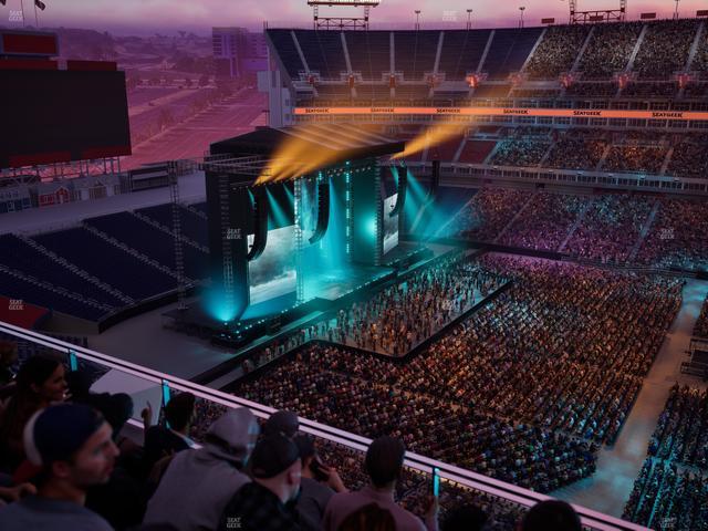 Nissan Stadium - Section Loge 334 Seat View