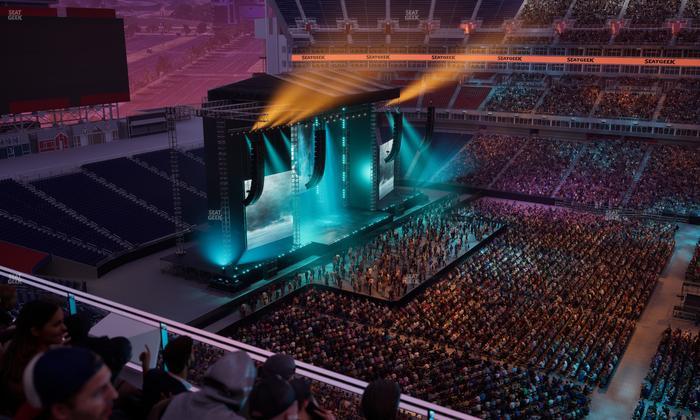 Nissan Stadium - Section Loge 334 Seat View