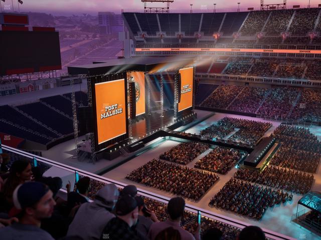 Nissan Stadium - Section Loge 334 Seat View