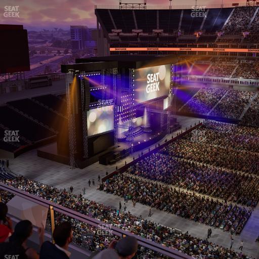 Nissan Stadium - Section Loge 334 Seat View