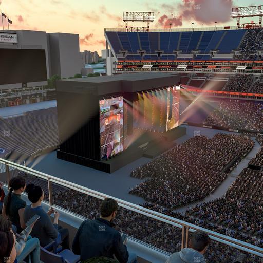 Nissan Stadium - Section Loge 334 Seat View