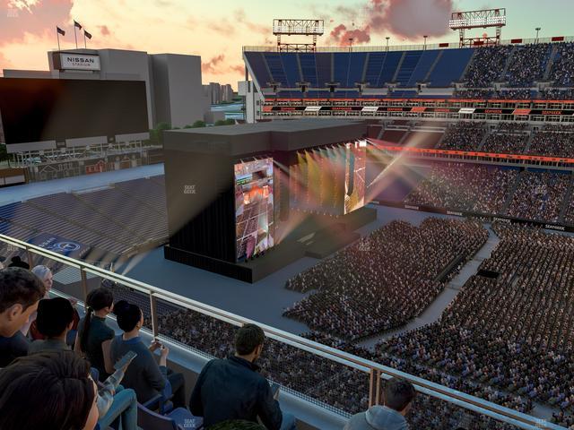 Nissan Stadium - Section Loge 334 Seat View