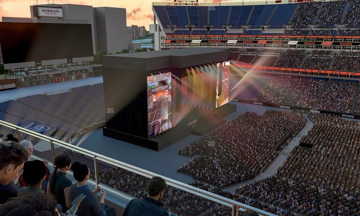 Nissan Stadium - Section Loge 334 Seat View