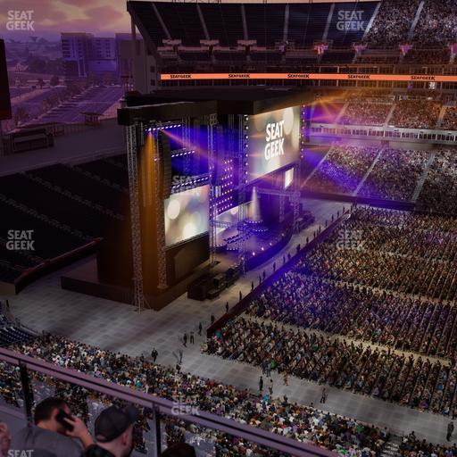 Nissan Stadium - Section Loge 335 Seat View