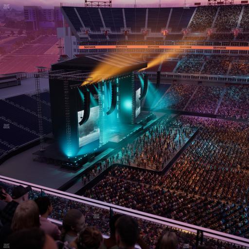 Nissan Stadium - Section Loge 335 Seat View