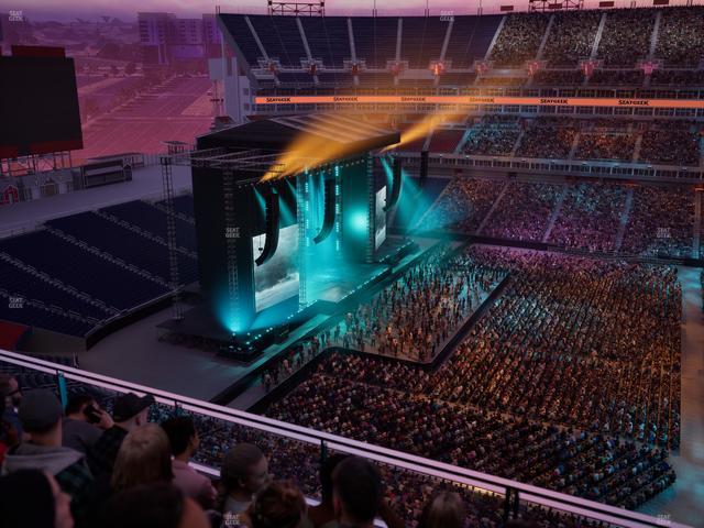 Nissan Stadium - Section Loge 335 Seat View