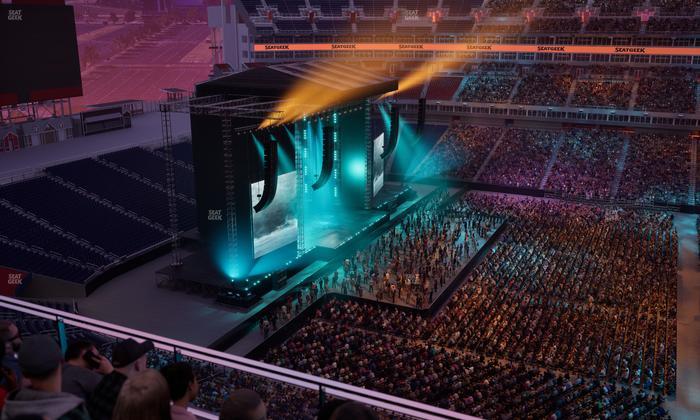 Nissan Stadium - Section Loge 335 Seat View