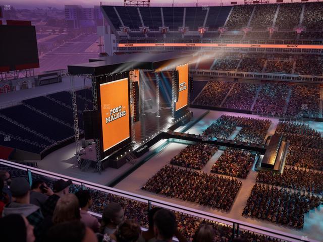 Nissan Stadium - Section Loge 335 Seat View