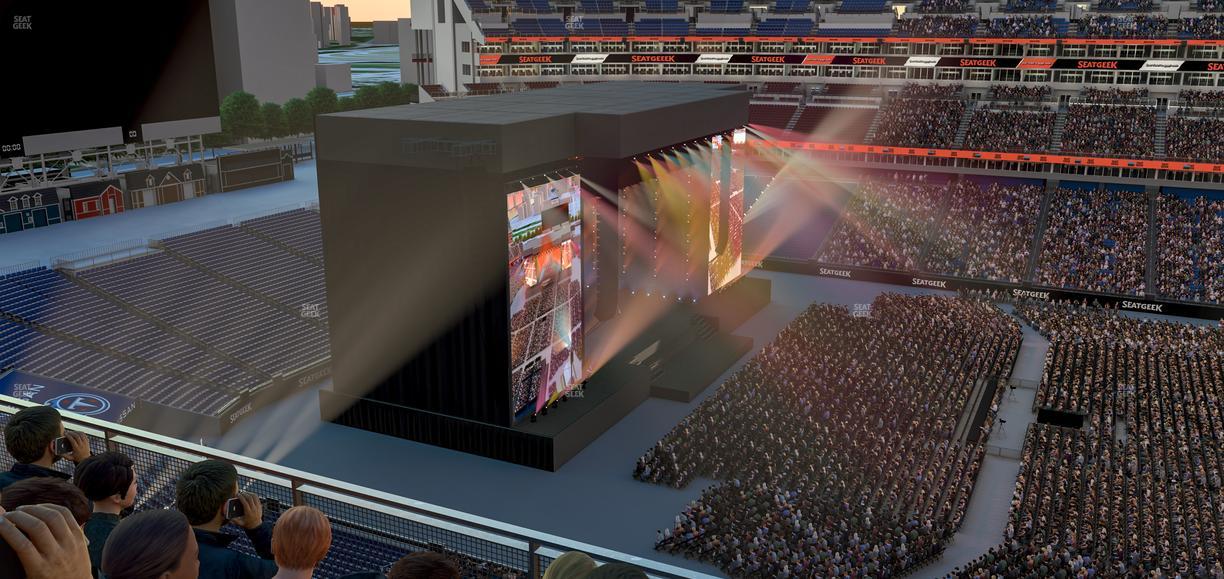 Nissan Stadium - Section Loge 335 Seat View