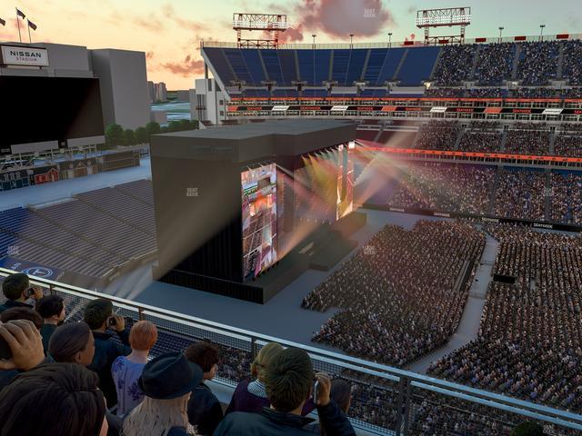 Nissan Stadium - Section Loge 335 Seat View