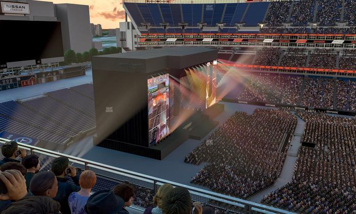 Nissan Stadium - Section Loge 335 Seat View