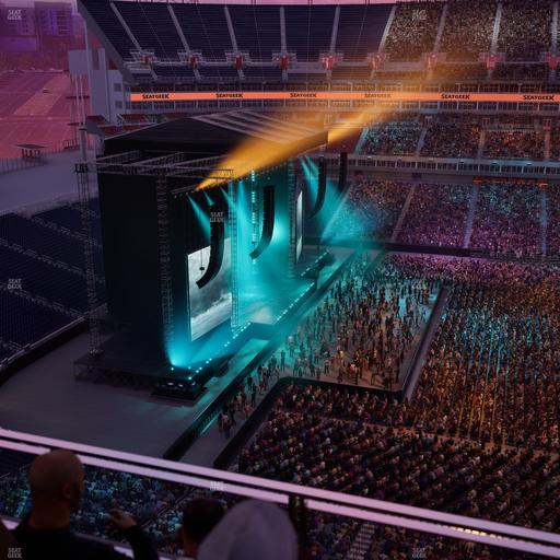 Nissan Stadium - Section Loge 336 Seat View