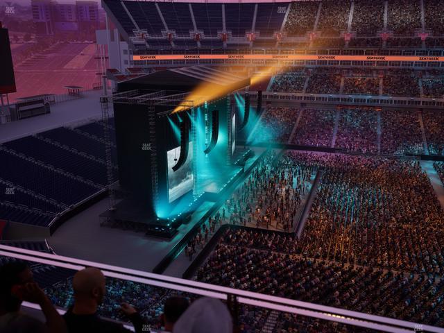 Nissan Stadium - Section Loge 336 Seat View