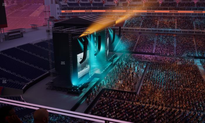 Nissan Stadium - Section Loge 336 Seat View