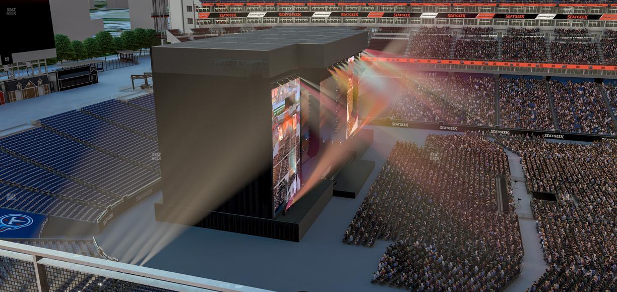 Nissan Stadium - Section Loge 336 Seat View