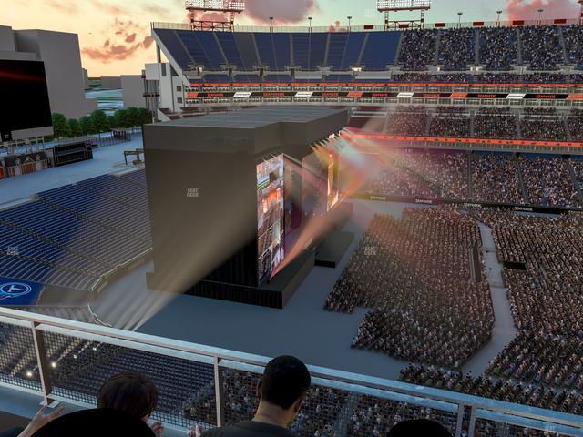Nissan Stadium - Section Loge 336 Seat View