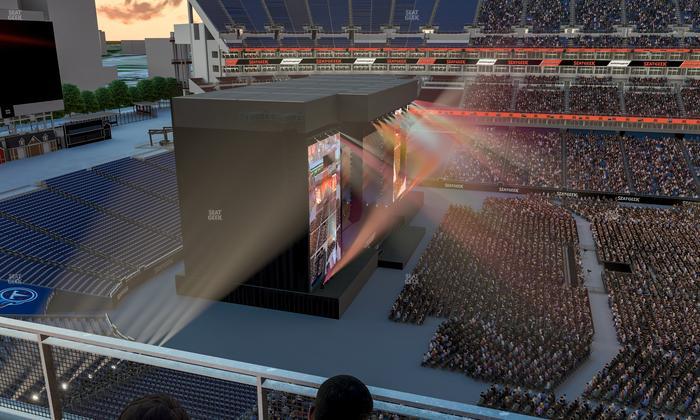 Nissan Stadium - Section Loge 336 Seat View