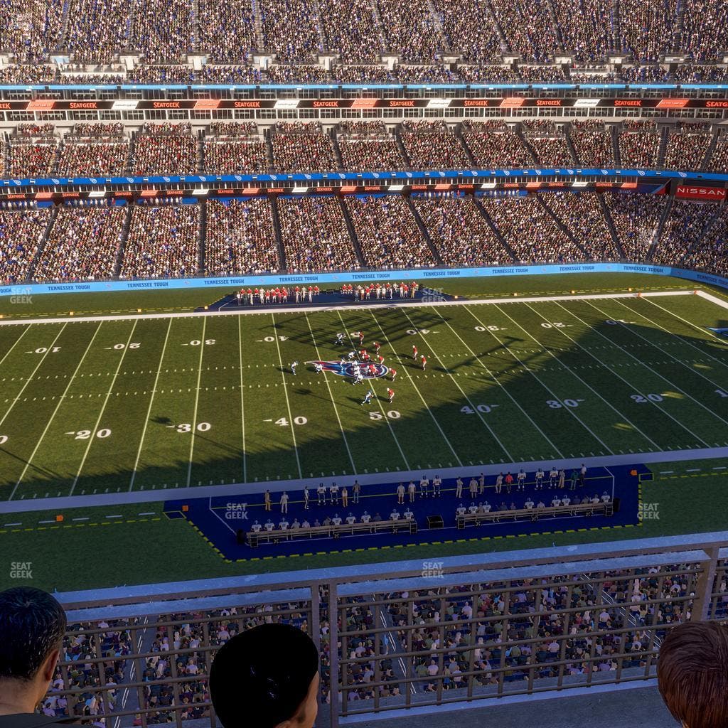Nissan Stadium - Section Loge 336 Seat View
