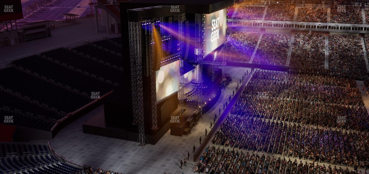 Nissan Stadium - Section Loge 336 Seat View