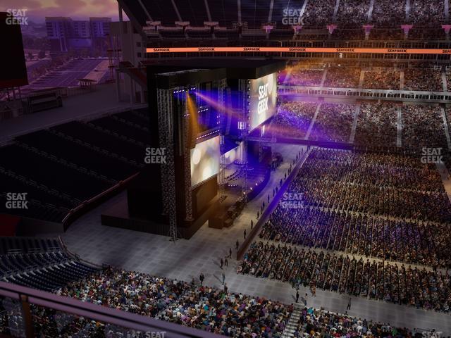 Nissan Stadium - Section Loge 336 Seat View