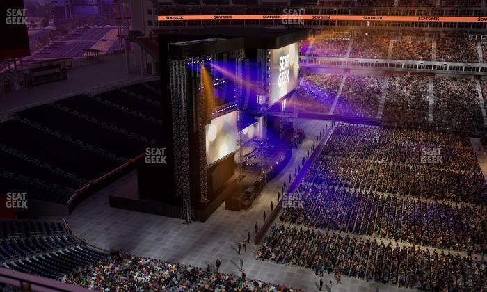 Nissan Stadium - Section Loge 336 Seat View