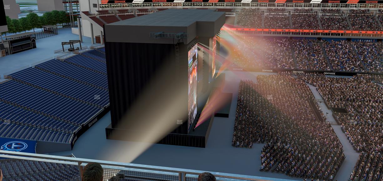 Nissan Stadium - Section Loge 337 Seat View