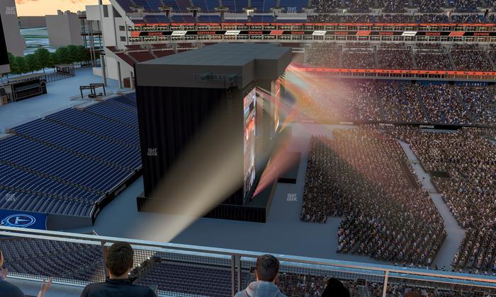 Nissan Stadium - Section Loge 337 Seat View