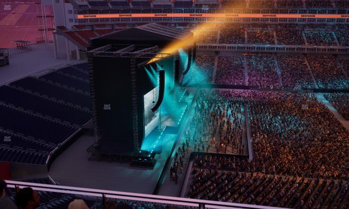 Nissan Stadium - Section Loge 337 Seat View