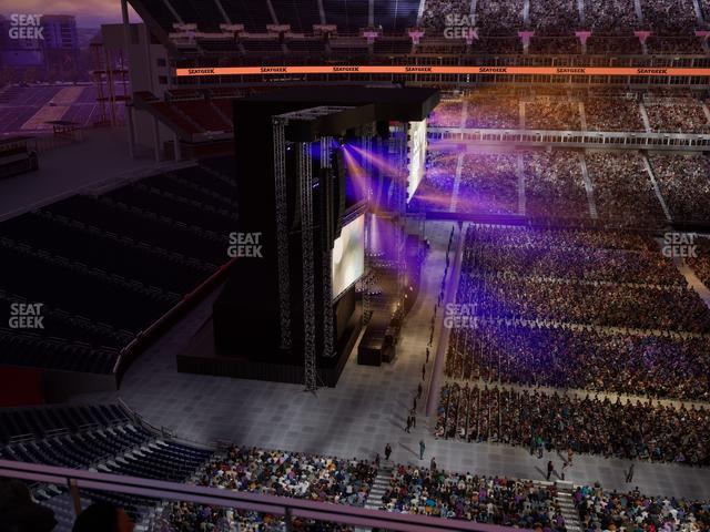 Nissan Stadium - Section Loge 337 Seat View