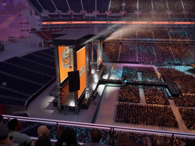 Nissan Stadium - Section Loge 337 Seat View