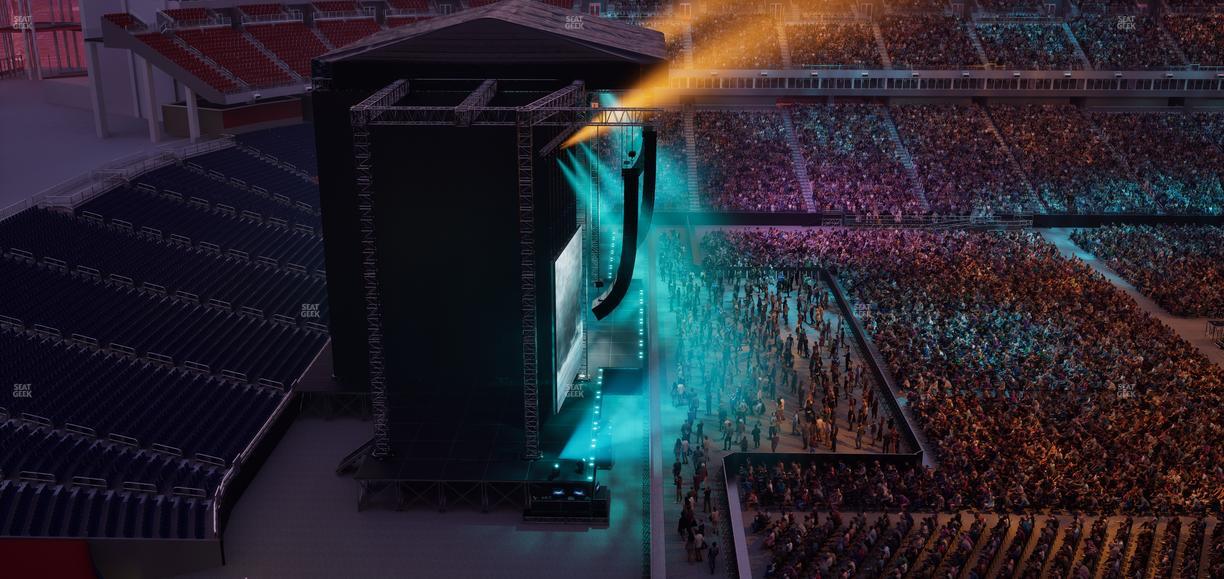 Nissan Stadium - Section Loge 338 Seat View
