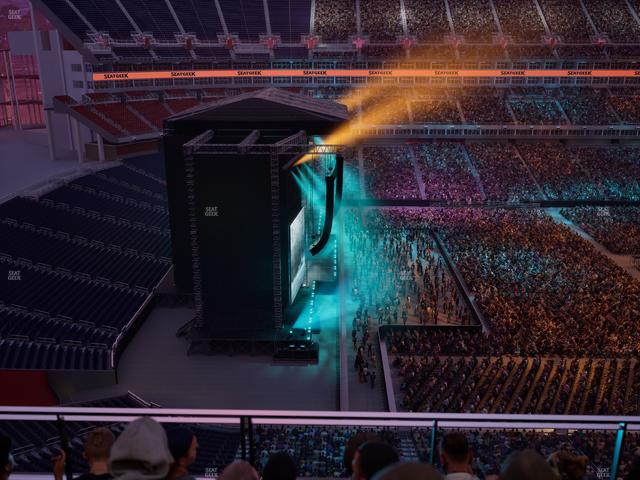 Nissan Stadium - Section Loge 338 Seat View