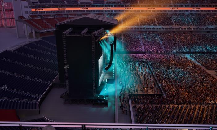Nissan Stadium - Section Loge 338 Seat View