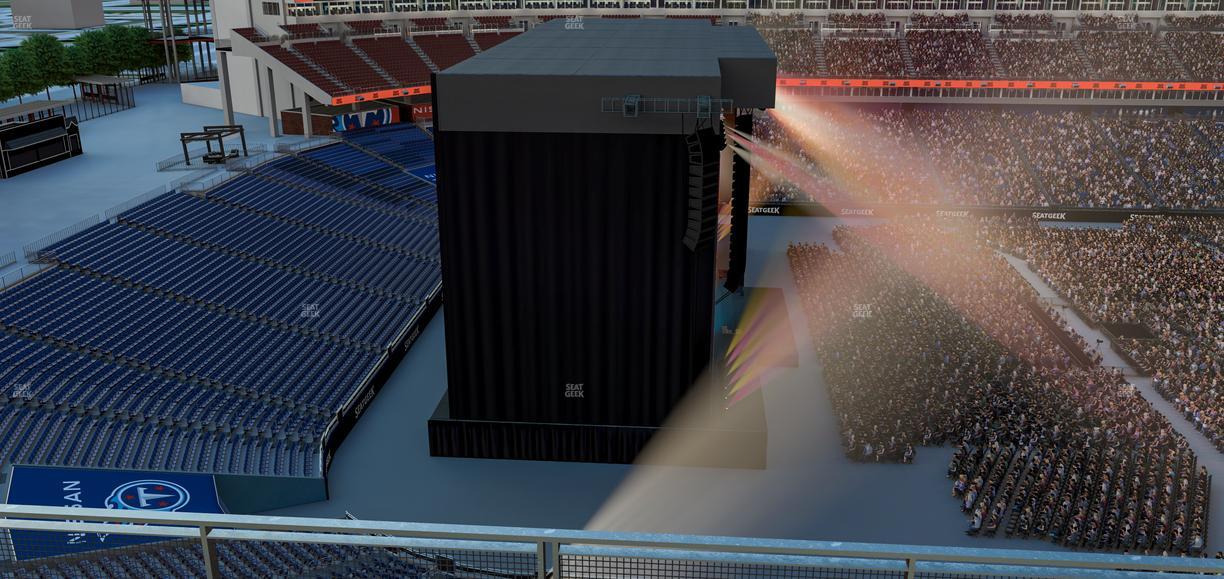 Nissan Stadium - Section Loge 338 Seat View